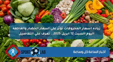 زيادة أسعار المحروقات تؤثر على أسعار الخضار والفاكهة اليوم السبت 12 أبريل 2025.. تعرف على التفاصيل
